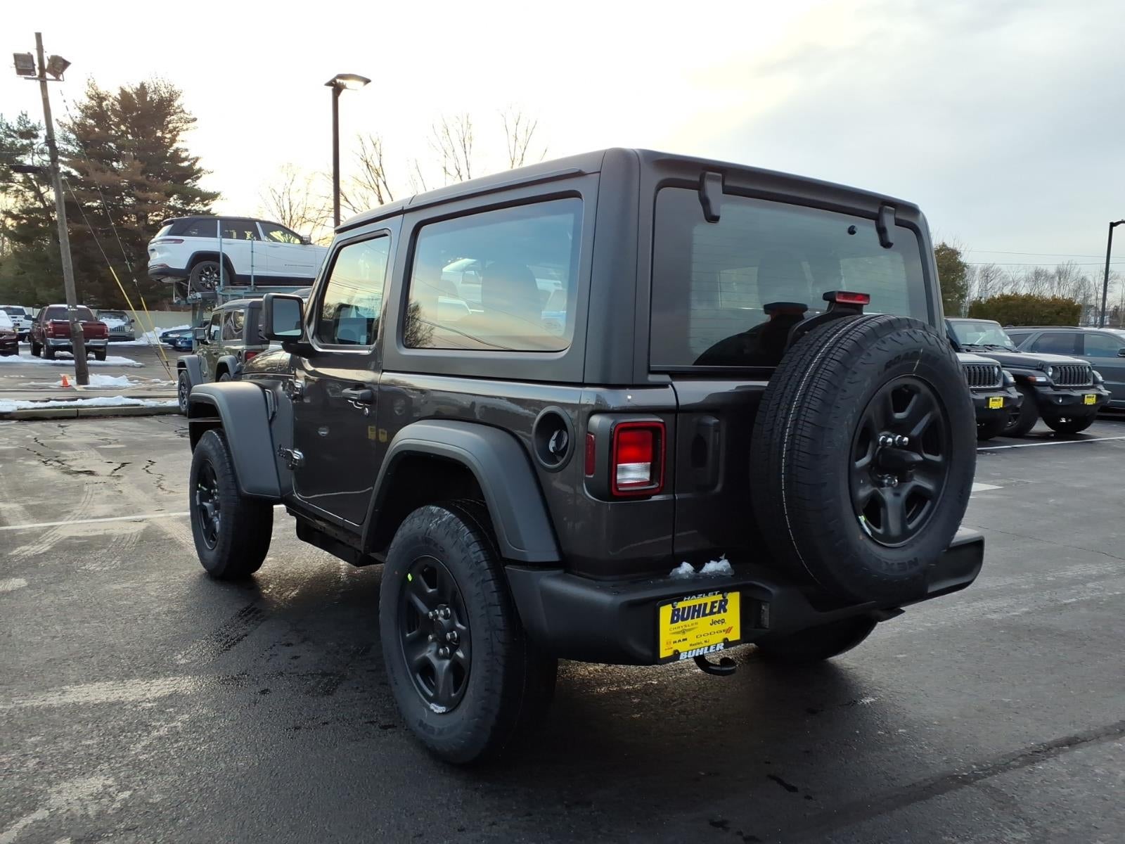 2026 Jeep Wrangler — rear three-quarter view