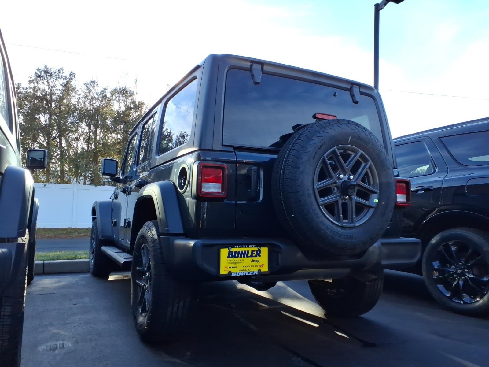 2026 Jeep Wrangler — rear three-quarter view