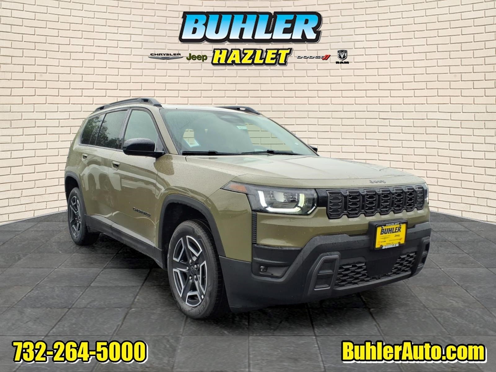 2026 Jeep Cherokee CHEROKEE LAREDO 4X4 in 41 Exterior Paint — front three-quarter view