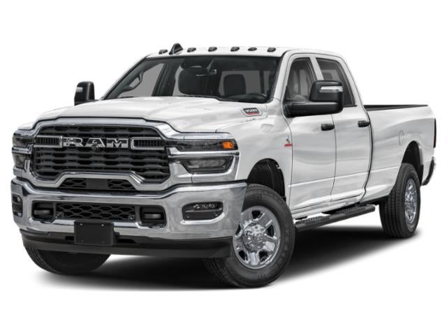 2026 RAM Ram 3500 RAM 3500 TRADESMAN CREW CAB 4X4 6'4' BOX in Bright White Clear-Coat Exterior Paint — front three-quarter view