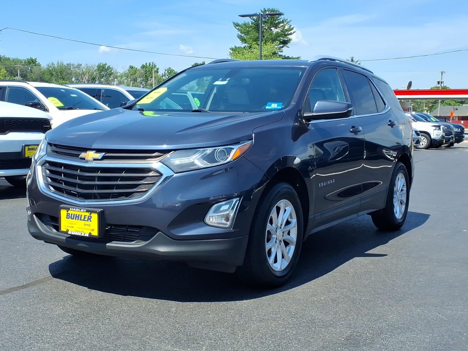2018 Chevrolet Equinox — rear three-quarter view