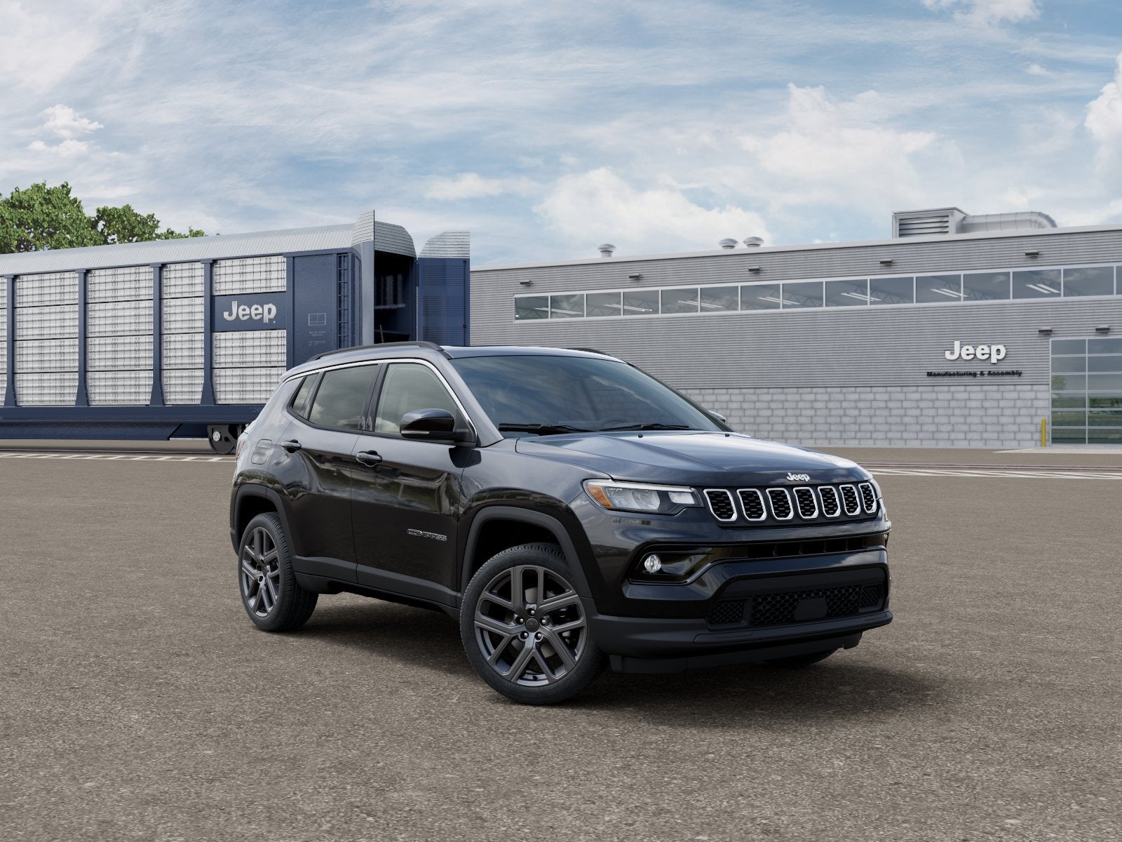 2026 Jeep Compass — rear three-quarter view