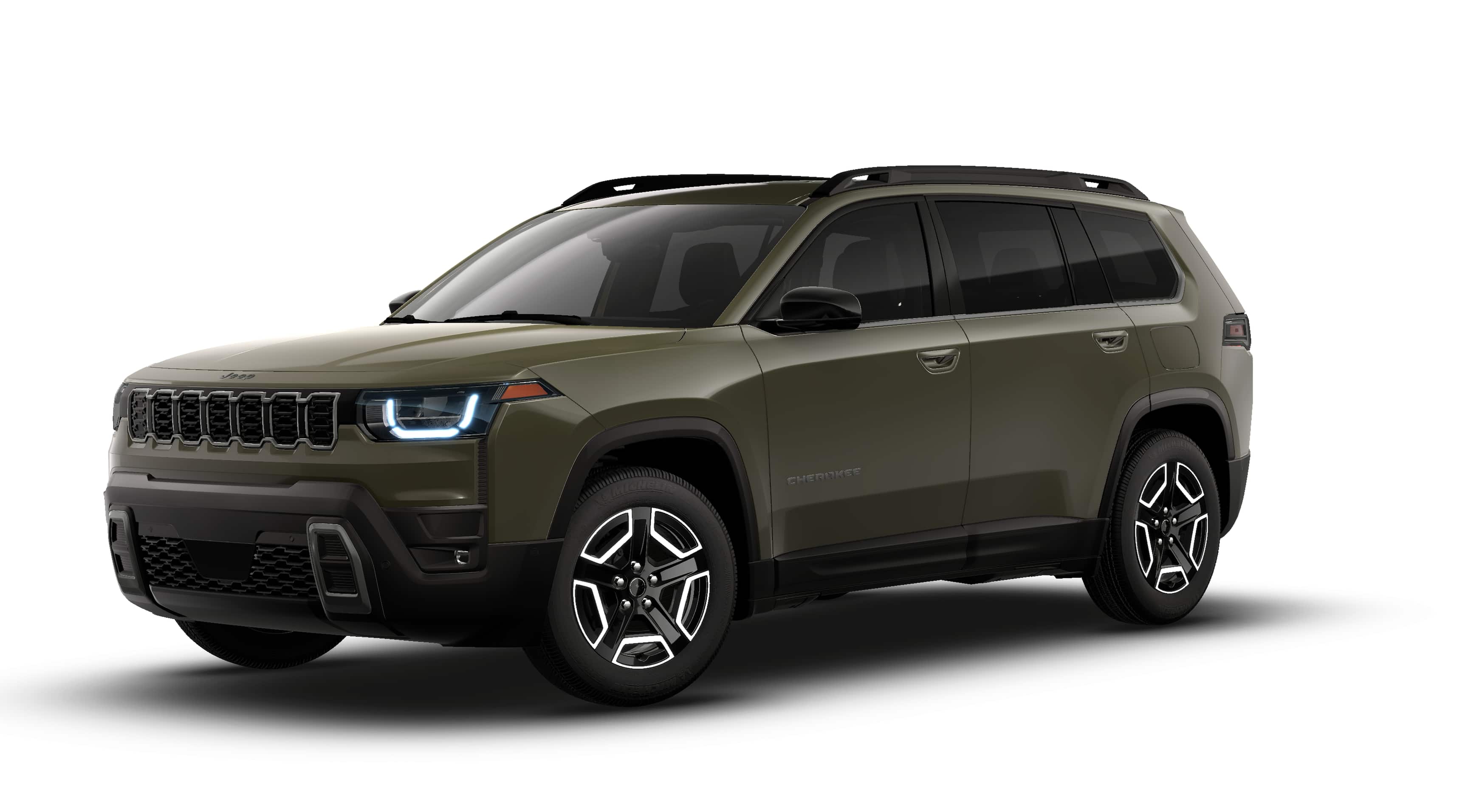 2026 Jeep Cherokee CHEROKEE LIMITED 4X4 in 41 Exterior Paint — front three-quarter view