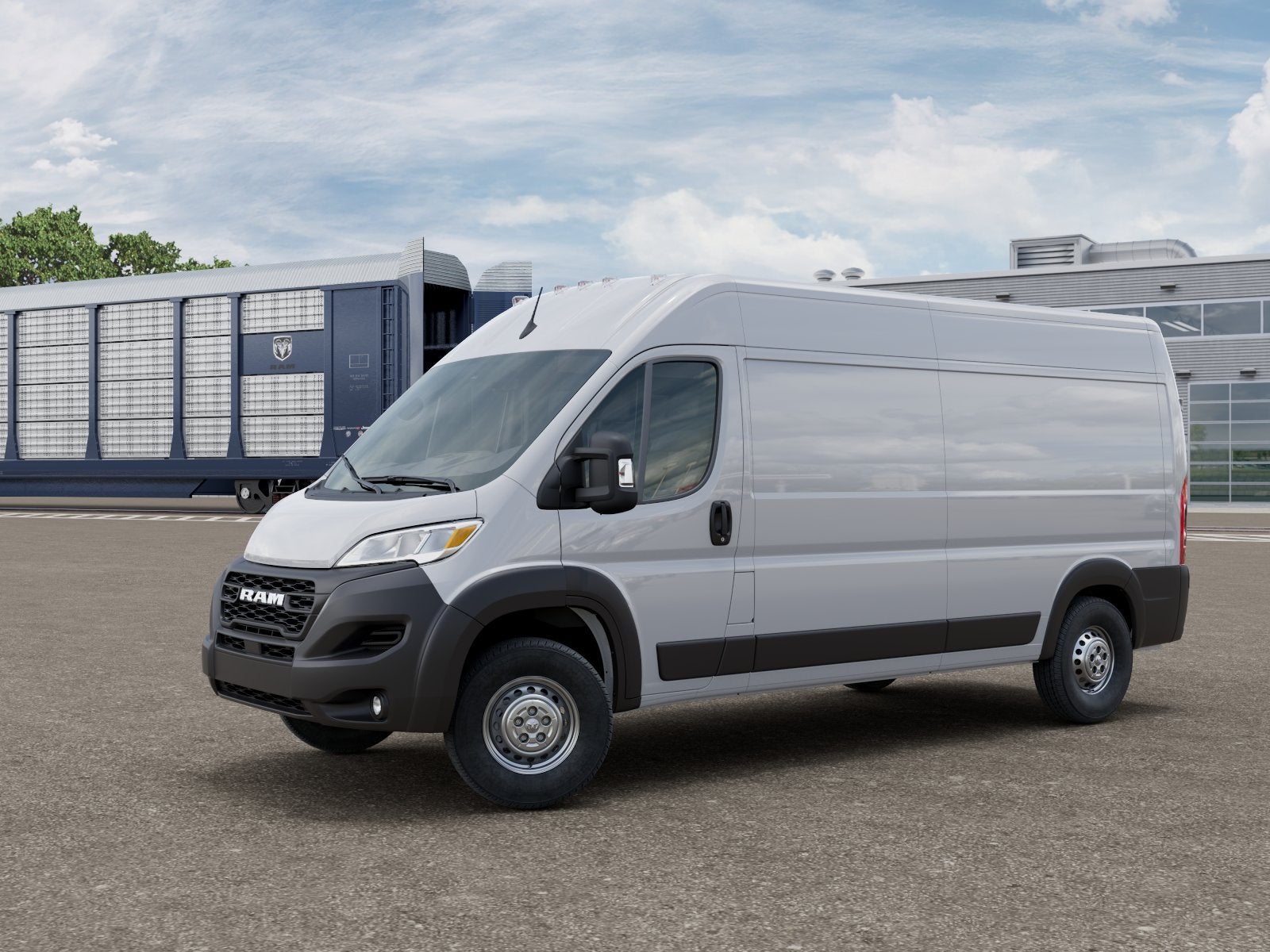 2026 RAM Ram ProMaster RAM PROMASTER 2500 TRADESMAN CARGO VAN HIGH ROOF 159' WB in Bright White Clear-Coat Exterior Paint — front...