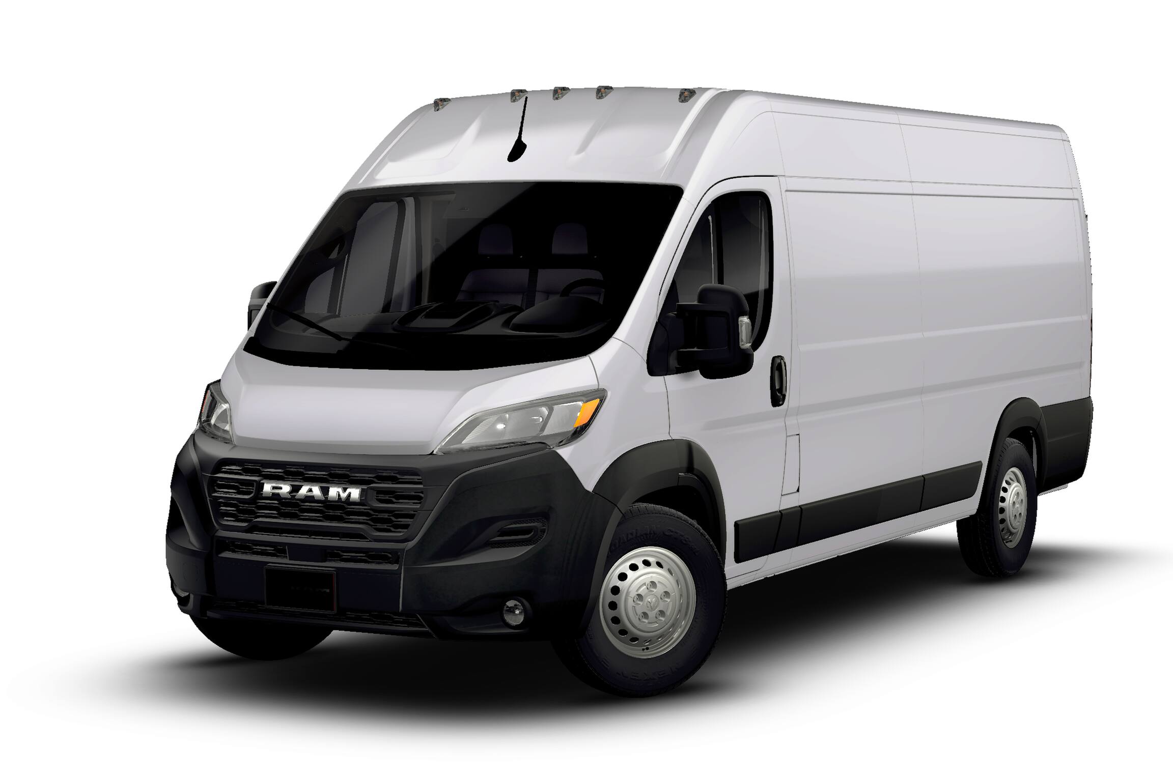 2026 RAM Ram ProMaster RAM PROMASTER 3500 TRADESMAN CARGO VAN HIGH ROOF 159' WB EXT in Bright White Clear-Coat Exterior Paint — front...
